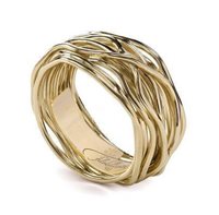 Anneau Rubinia Femme Classic Collection Filo Della Vita in Or AN13G - AN13G